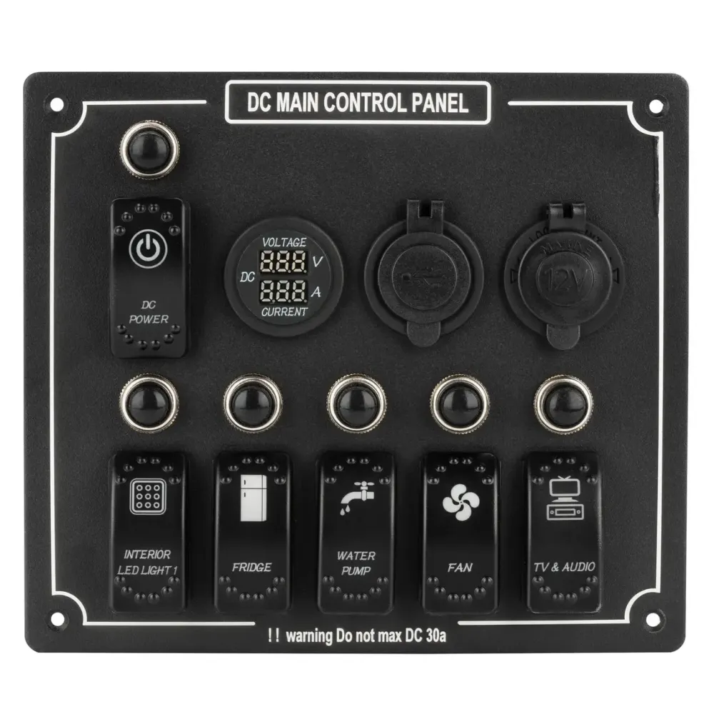 Панель переключателей в лодку катер PN-1716 Switch Киев - изображение 1