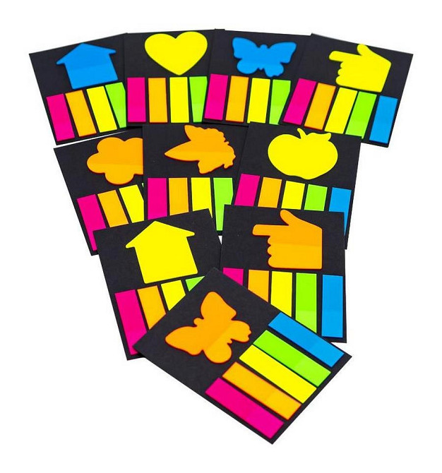 Закладка неонова "Stick Notes" COLOR-IT Р19-1 в асортименті Вінниця - фото 2