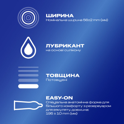 Презервативи Durex Extra Safe з силіконовою змазкою максимальна надійність 12 шт. (5010232954205) Вінниця - фото 2