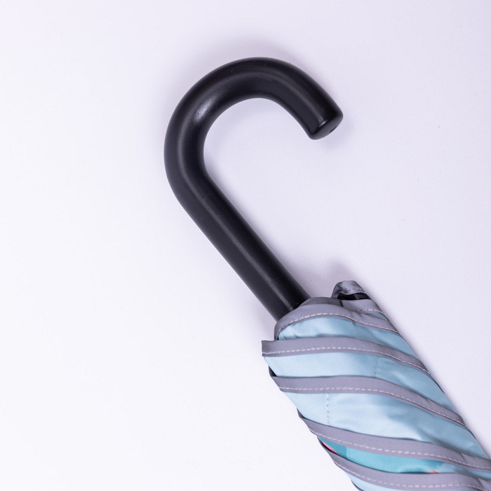 Парасолька дитяча механічна елегантна з принтом міцна надійна з поліестеру діаметр 90 см HP-23-13R Київ - фото 2