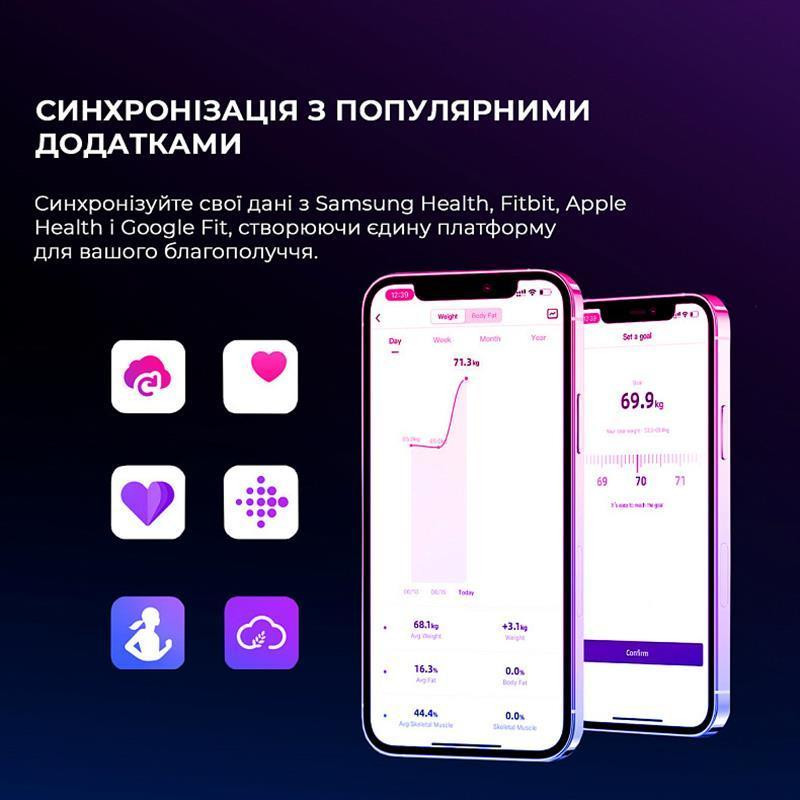 Ваги підлогові Yunmai X Smart Scale (YMBS-M268) ( 15990 ) Харків - фото 7