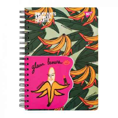 Блокнот Yes 2 в 1 В5 В7 80 арк 20 арк подвійна спіраль BBH клітинка (151845) Вінниця