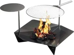 Гриль Hoefats Palenisko Triple 90cm Z Rusztem I Stolikiem 3 El. 994 Киев - изображение 1