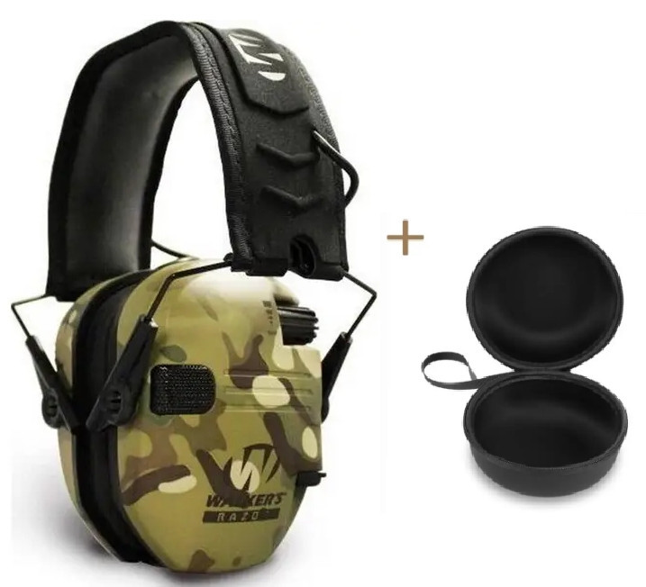 Активні навушники Walkers Razor з чохлом та кріпленням OPS Core Чебурашки Мультикам Вінниця - фото 4