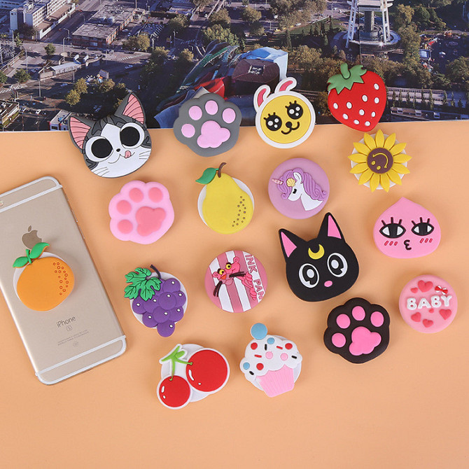 Попсокет PopSocket 3D ZucZug тримач для телефону (Серія лапки, Сіра) Миколаїв - фото 3