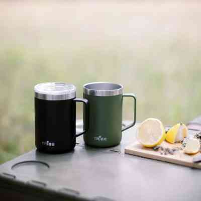 Термокружка Tribe Classic Mug 500 мл olive (T-FA-0033-olive) Винница