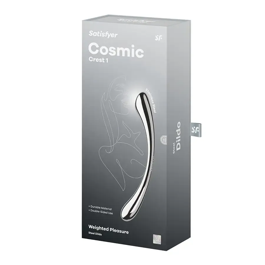 Металевий дилдо Satisfyer Cosmic Crest 1 Львів - фото 5