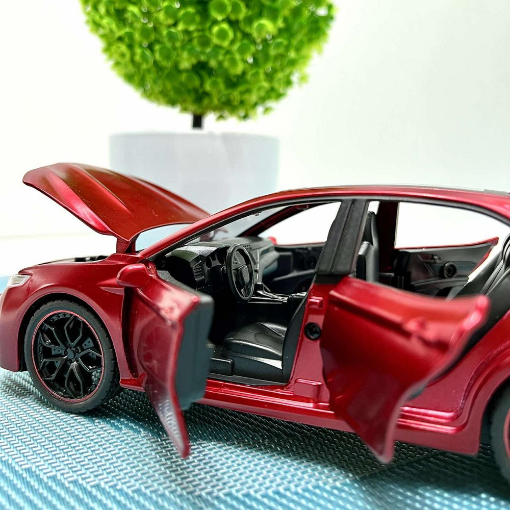 Машина Автосвит Тoyota Camry инерционная открывается дверь капот багажник 20 см Красная (AP-1787) Чернігів - фото 3