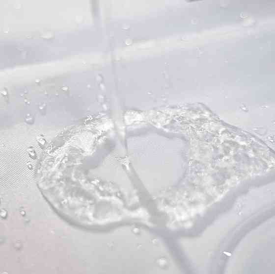 Шторка для ванны из полиэстера водонепроницаемая Bathlux 180x180 см с кольцами, занавеска для ванной комнаты Каменец-Подольский