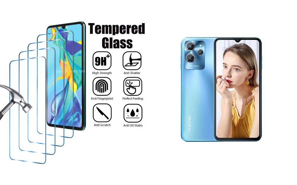 Захисне скло ArmorGlass для Oukitel C32, Oukitel C32 Pro – стійке до подряпин та ударів Київ - фото 1