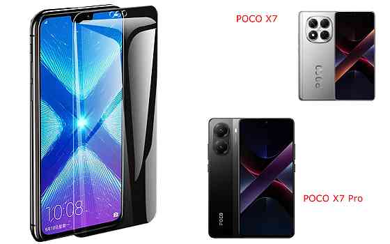 Защитное стекло NeoGlass для POCO X7, POCO X7 Pro – ультрапрозрачное и устойчивое Киев