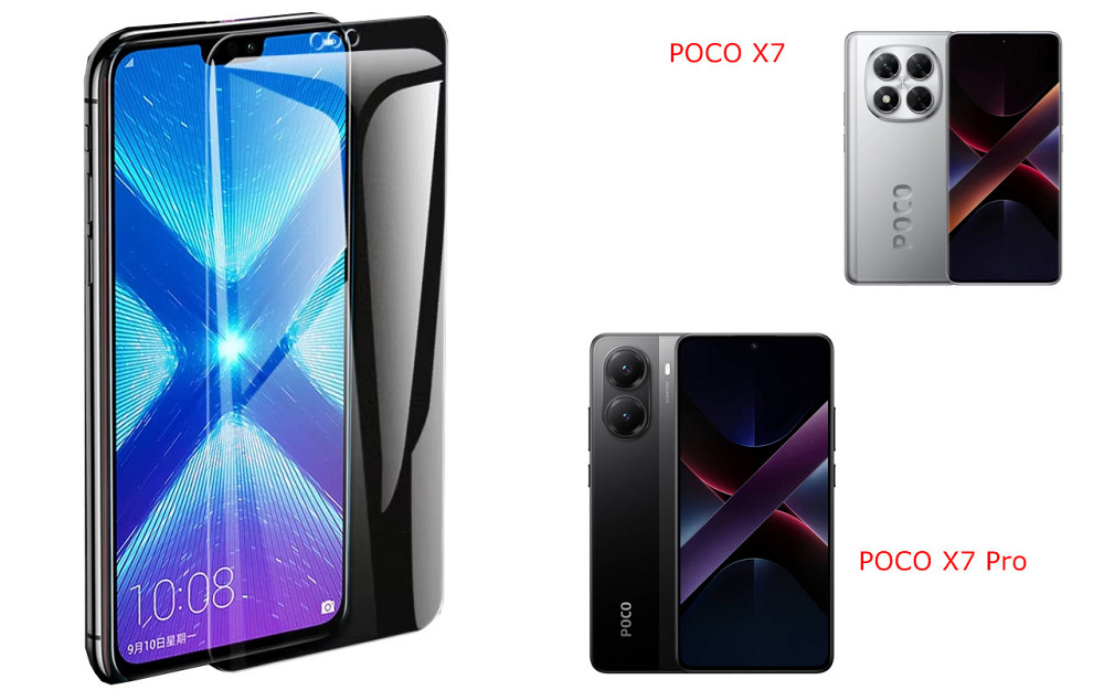 Защитное стекло NeoGlass для POCO X7, POCO X7 Pro – ультрапрозрачное и устойчивое Киев - изображение 2
