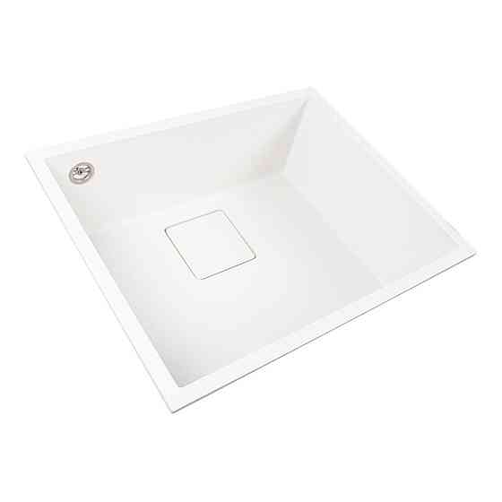 VALESO Кухонна гранітна мийка 5444 AMELI VALESO білосніжна Коломия