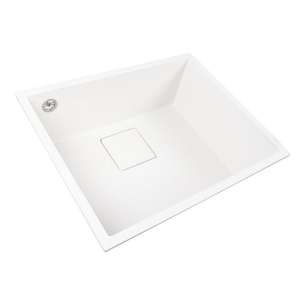 VALESO Кухонна гранітна мийка 5444 AMELI VALESO білосніжна Коломия - фото 6