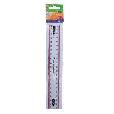 Лінійка ZiBi Kids Line 20см з рожевою смужкою, блістер (ZB.5610-10) Вінниця