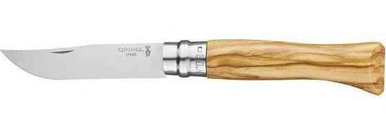Лімітований Складаний Ніж Opinel (Опінель) No.9 "Inox Lux" Оливка (002426) Нержавіюча сталь Нововолинськ