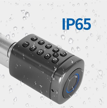 Розумний дверний біометричний замок (циліндр) SEVEN LOCK SL-7773BF black (40-106 мм) Київ - фото 8