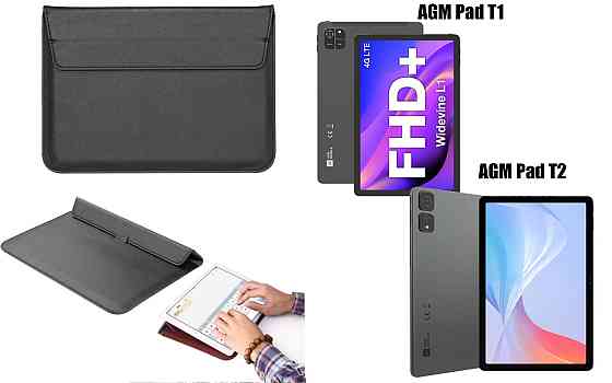 Чохол-конверт VitoCase для AGM PAD T1, AGM Pad T2, з функцією підставки для планшета Чорний Київ