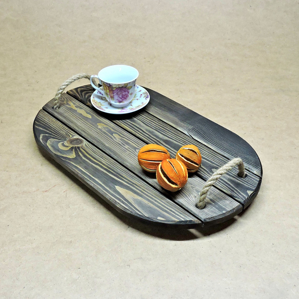 Піднос дерев'яний "Антуан" моріон Миколаїв - фото 1