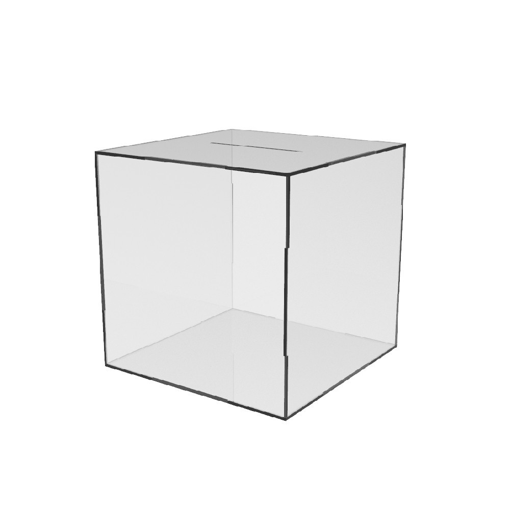 Коробка акриловая EKOSTAR 200х200х200 с крышкой Киев - изображение 1