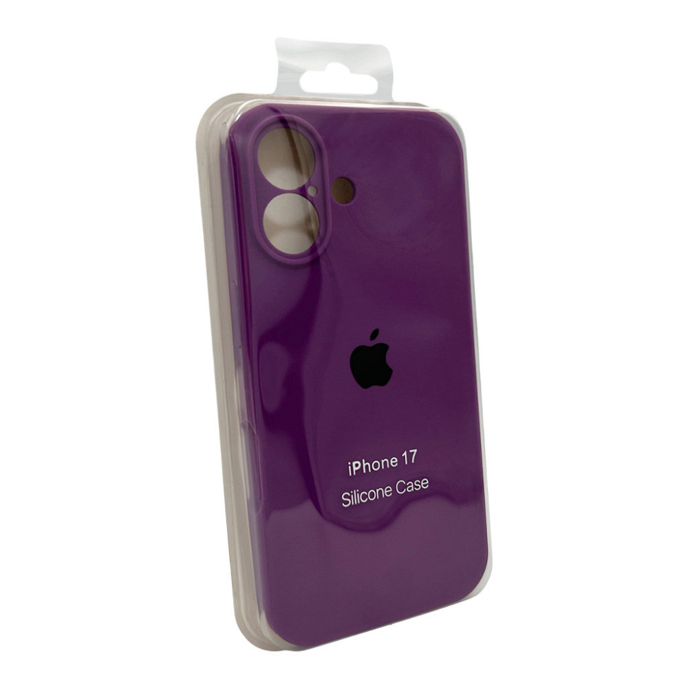 Чохол для смартфона Silicone Full Case AA Camera Protect for Apple iPhone 17 19,Purple Київ - фото 2