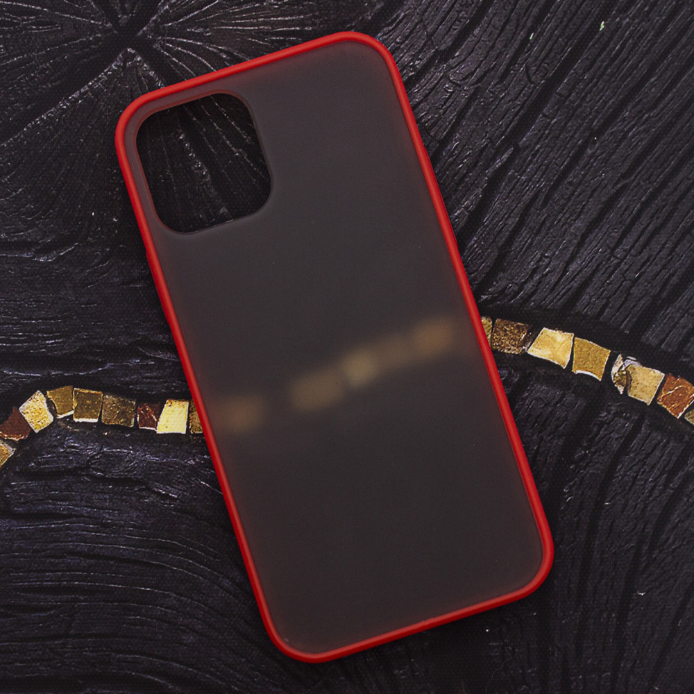 Чехол Funda (FULL PROTECTION) for iPhone 12 Pro Red/Black Київ - фото 1