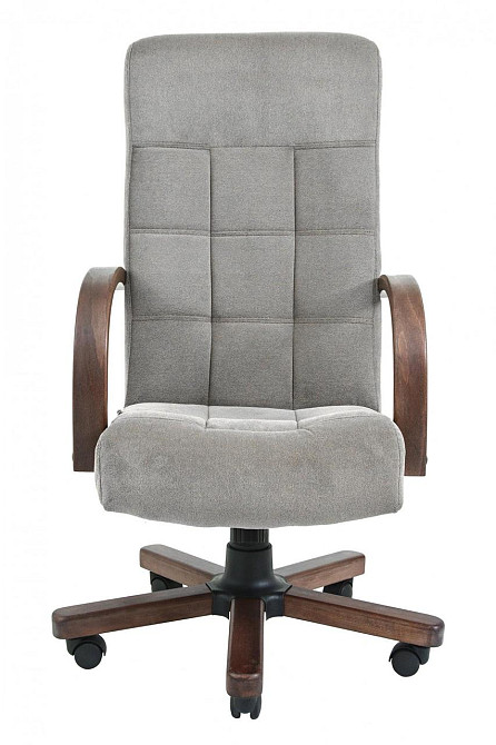 Офисное Кресло Руководителя Richman Virginia Misti Grey Wood М2 AnyFix Серый Киев - изображение 2