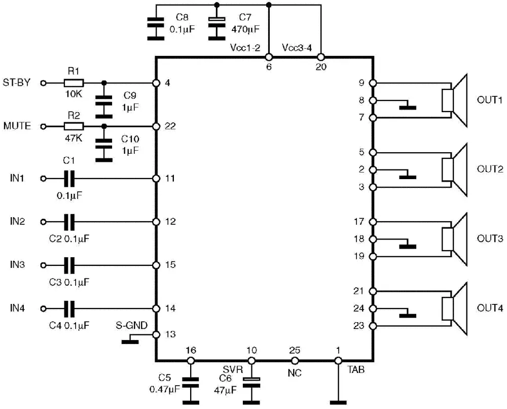Усилитель низкой частоты TDA7388 Киев - изображение 5
