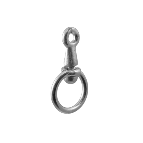 Вертлюг з кільцем 10мм оцинкована сталь APRO Житомир - фото 1