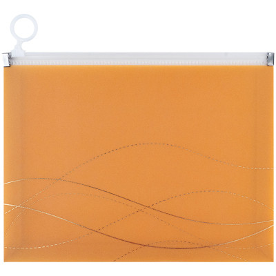 Папка на блискавці Axent zip-lock А5 Waves-1 (1498-40-A) Вінниця - фото 1