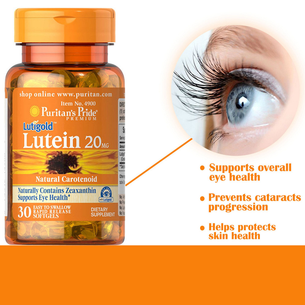 Lutein 20 mg with Zeaxanthin 60 softgel Луцьк - фото 3