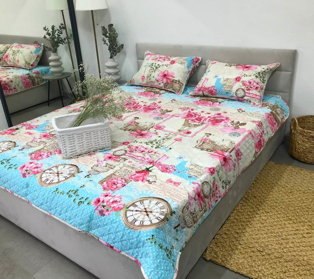 Наволочка декоративна Ecotton 50х70 см із бавовни на змійці Французький шик Коломия - фото 4