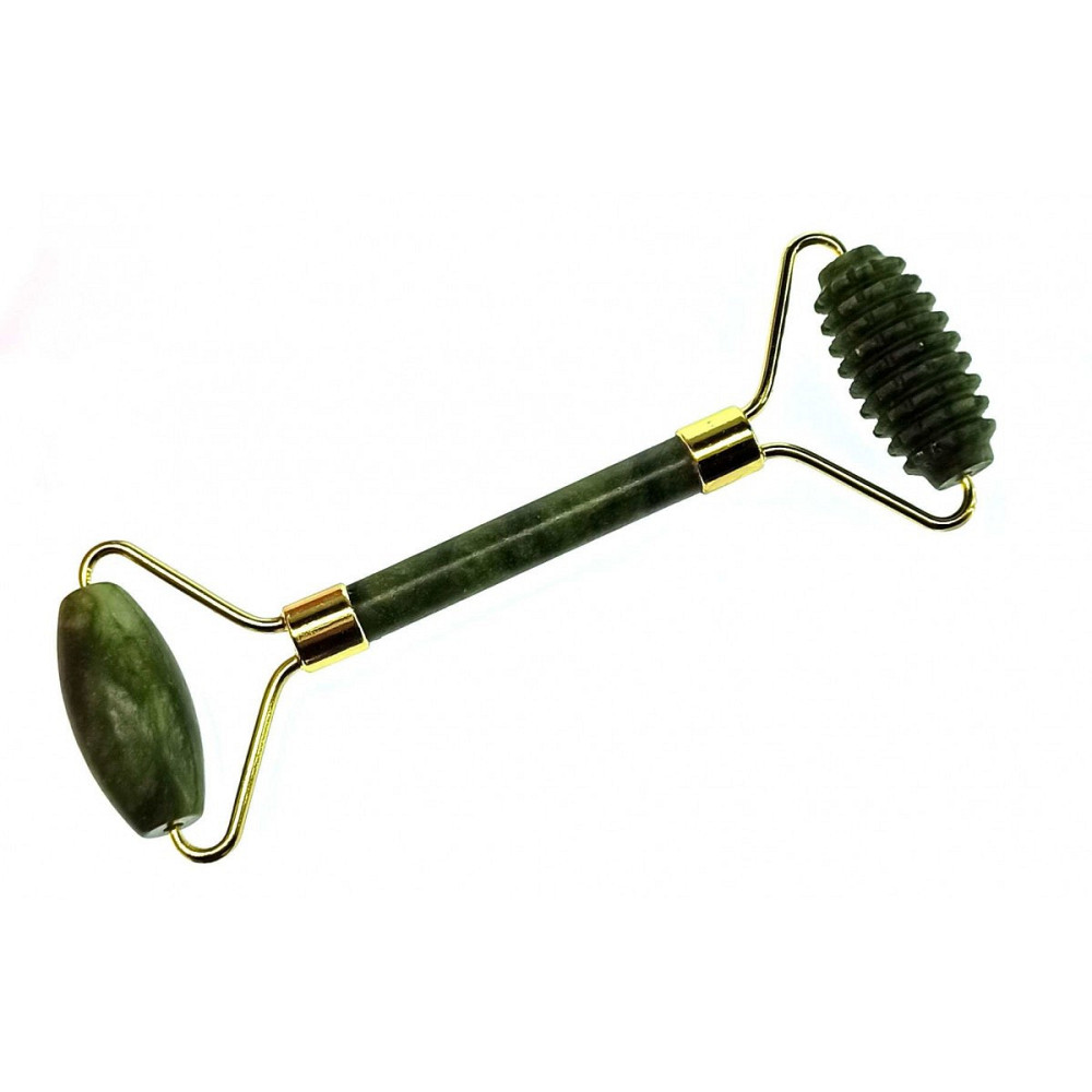 Масажер роликовий двосторонній нефритовий Київ - фото 1