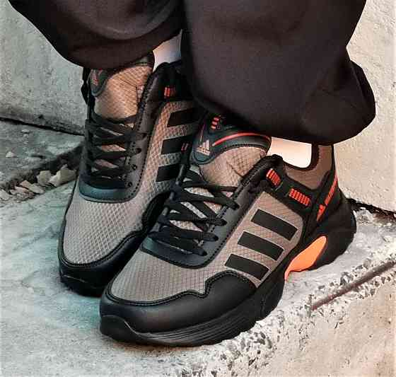 Термо Кросівки Adidas Waterproof Хакі Чоловічі Єврозима Адідас Зелені (розміри: 40,41,42,43) Дніпро