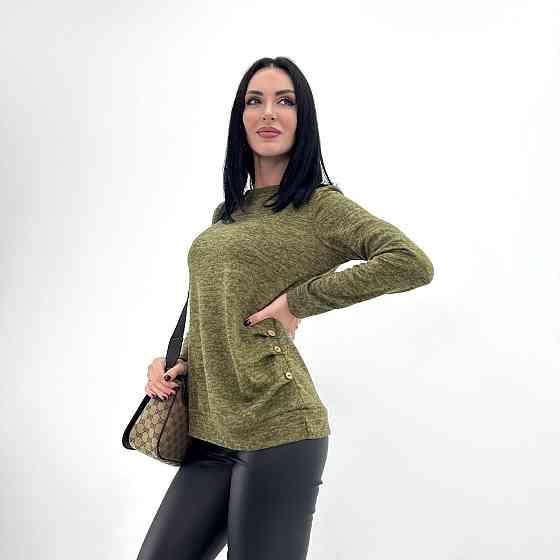 Жіноча кофтинка з гудзиками "Vesta" оптом | Норма і батал Київ