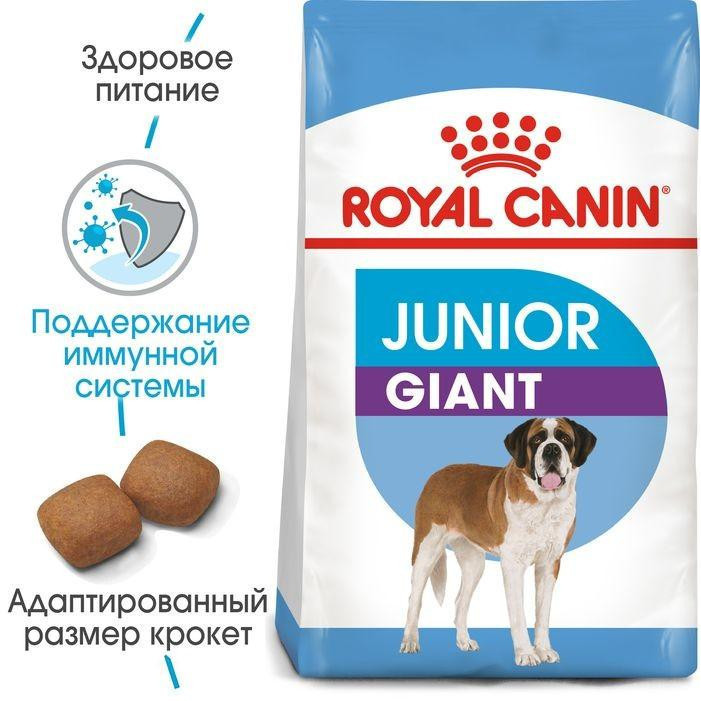Royal Canin Giant Junior (Роял Канін Джаїнт Джуніор) сухий корм для цуценят гігантських порід від 8 місяців Запоріжжя - фото 2