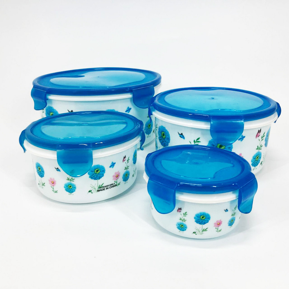 Набор пластиковых судков UNIQUE UN-1512. Цвет: голубой SK-32 Львов - изображение 3