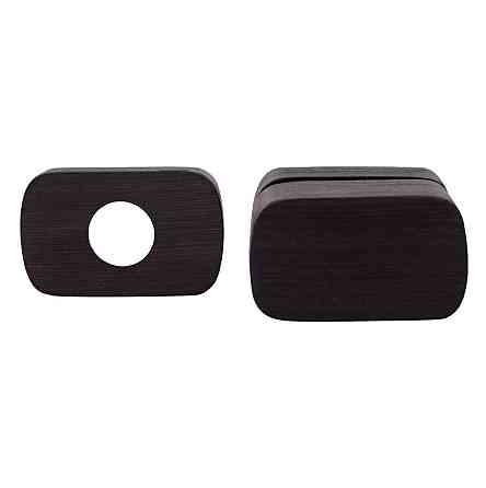 Дверна накладка під WC M&T Minimal2.0 148510 Cr-K чорний брошований Київ