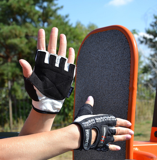 Рукавички для фітнесу Power System PS-2200 Workout Black S Каменское - изображение 4