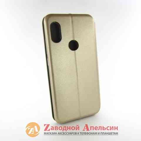Чохол книжка Xiaomi Redmi Note 6 pro Aspor Case gold Одеса
