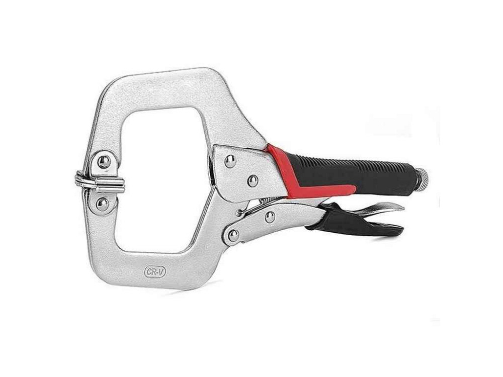 Клещи зажимные C-type 280мм, Cr-V UT-5206 ТМ INTERTOOL Киев - изображение 1