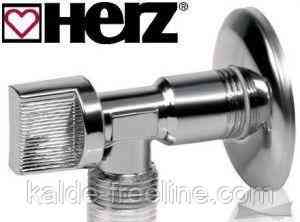 Кран для води Herz 1/2"-1/2" хромований Харків