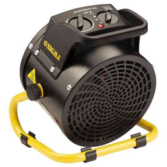 Sigma Электрическая тепловая пушка с керамическим нагревателем 2.0кВт (металл) SIGMA (5359461) Коломыя