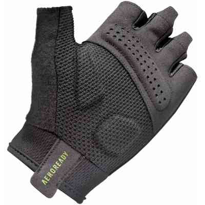 Перчатки для фитнеса Adidas Essential Training Gloves ADGB-15003GN чорний, зелений L (885652025973) Винница