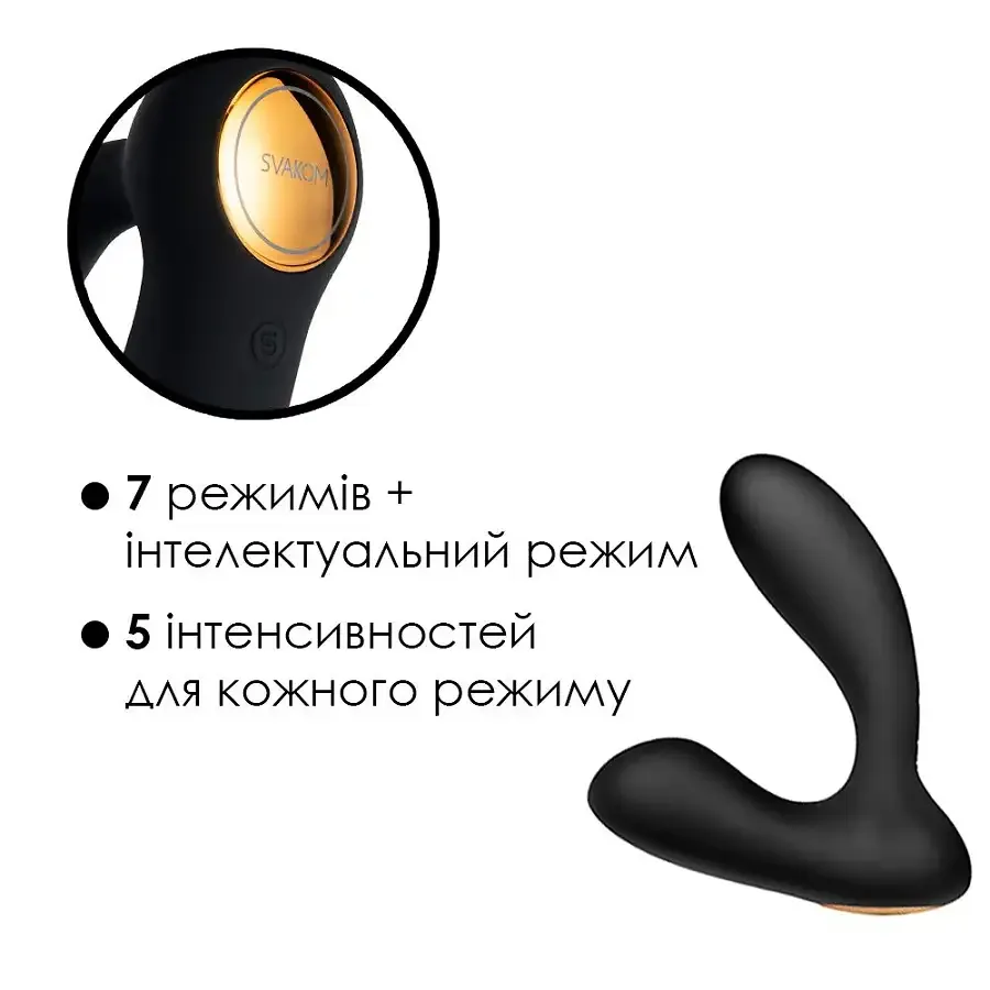 Інтерактивний масажер простати та вібратор точки G Svakom Vick Neo Львов - изображение 4