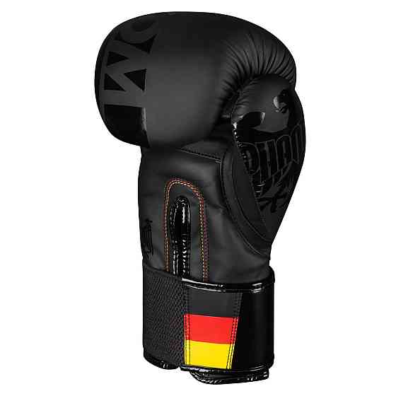 Боксерські рукавиці Phantom Germany Black 14 унцій (Бинти 4м. в подарунок) Каменское