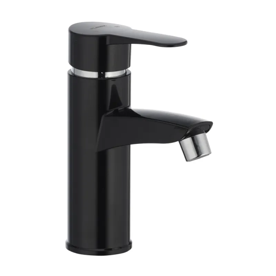 Змішувач для умивальника Plamix Sergio-001 Black    ( PM0030 ) 38003 Харків