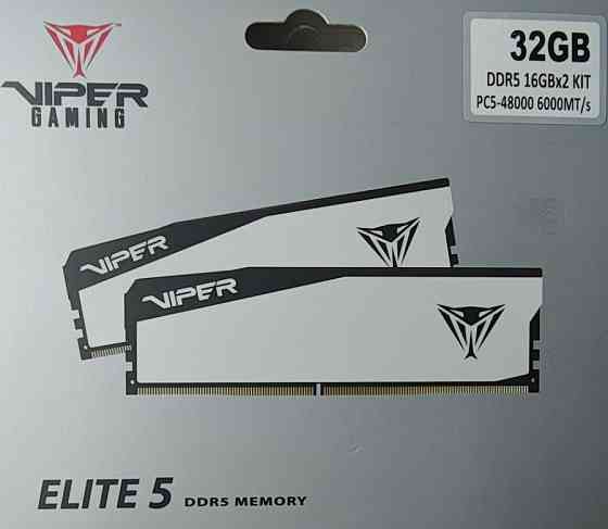 Память DDR5 32GB 6000 Patriot Viper Elite 5 ГАРАНТИЯ Киев