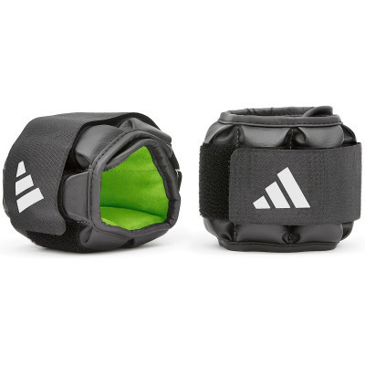 Обважнювач Adidas Performance Ankle ADWT-12630 для гомілки/п&apos;ястка Чорний/Зелений 0,5 кг (885652021685) Вінниця - фото 1