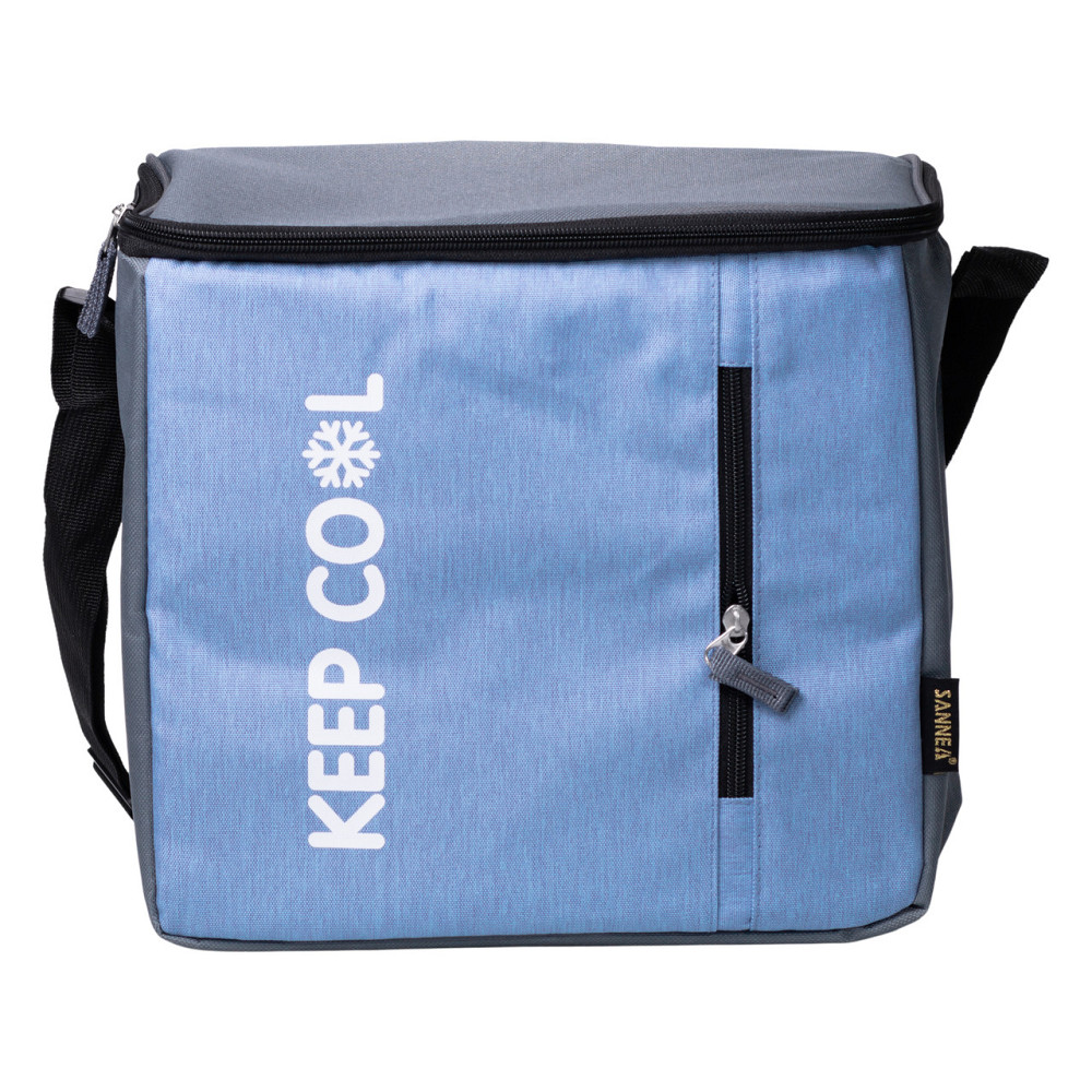 Термосумка холодильник 16 (л) для їжі, напоїв, пива холодильна сумка для риболовлі та пікніка Блакитний HP-14-17 Коломыя - изображение 2